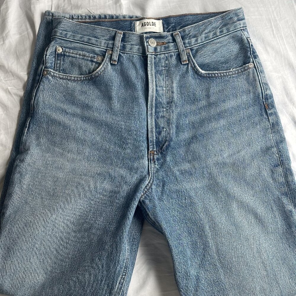 AGOLDE '90s Pinch Waist High-rise Straight Jean | Size:26 | Color:Navigate